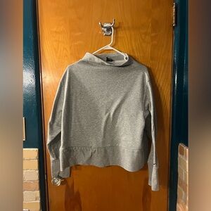 Nike Dri Fit Gray Mock Neck Sweatshirt